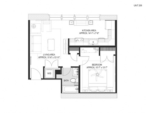 7135 Canterbury Ave. Studio-2 Beds Apartment for Rent - Photo Gallery 24